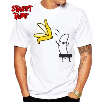 Barbati Tricouri marca Banana Tricouri Amuzante te Dezbraci de Bumbac de Înaltă Calitate de Design T-Shirt Umor Topuri Tee