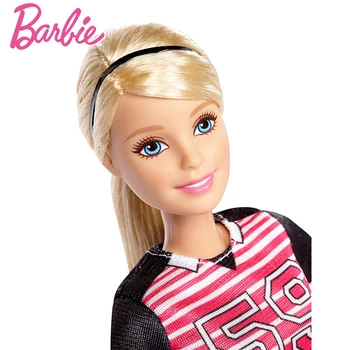 Barbie Varietate de Modelare Sport Set Fotbal Taekwondo Arte Martiale Skateboard Barbie MB Realitate Papusa Moale Sortiment DVF68 Cadou