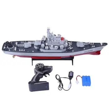 Barca RC 6 KM/H Viteza Mare 58cm 1:250 de Război Militar RC Nave de Război Control de la Distanță Jucărie Barca Ca si Cadou Pentru Copii Jucarie Copil-Plug SUA