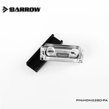 Barrow Apă de Răcire CPU Cooler HDM2280-PA, 2280/22110 Dimensiunea M2 SSD Apă Bloc, față-Verso Auxiliar de Răcire