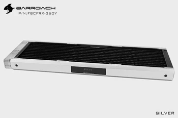 Barrowch Modular Cupru Radiator de 360mm Modding Rând + Monitor de Temperatura Display OLED Pentru 3X120mm Fan Cameleon Pește FBCFRX-360