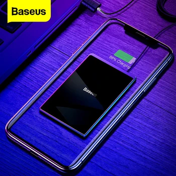 Baseus 15W Qi Wireless Charger Pentru iPhone 11 Pro Xs Max Ultra Slim Fast Wirless Wireless Charging Pad Pentru Samsung S20 Xiaomi Mi9