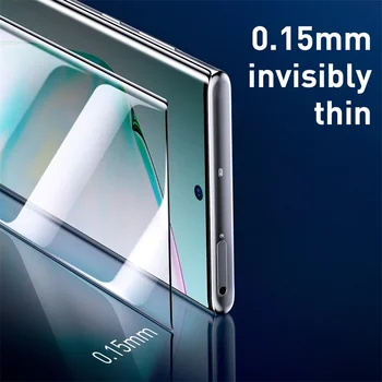 Baseus 2 buc 0,15 mm Ecran Protector Pentru Samsung Galaxy Nota 10 Plus PET Film Complet Capacul Frontal Pretective Film De Nota 10 de Sticlă