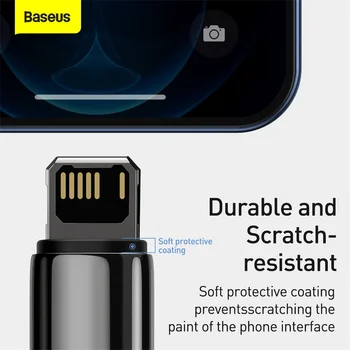 Baseus Cablu USB Pentru iPhone 12 pro max 11 X XS Cablu de Date Rapid de Încărcare Pentru iPhone 8 7 6 6s plus, iPad Cablu de Încărcător de Mobil Cabluri