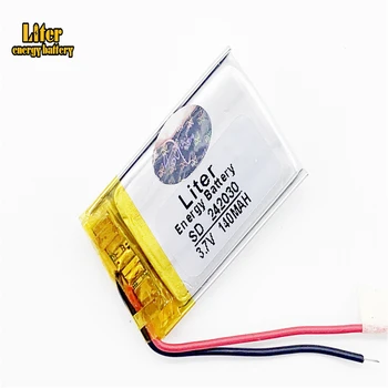 Baterie litiu-polimer 242030 3.7 V 140MAH li-polimer baterie 252030 cu cele mai sigure tranzactii mai mic pret