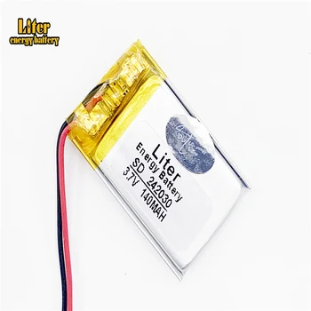 Baterie litiu-polimer 242030 3.7 V 140MAH li-polimer baterie 252030 cu cele mai sigure tranzactii mai mic pret