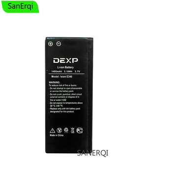 Baterie Pentru DEXP IXION E340 Telefon Mobil Baterie 1400mAh Noi de vânzare cu Amănuntul