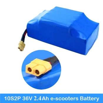 Baterie pentru scuter, 36 V, 2.4 ah, pentru Giroscop, 10s2p, 20 Buc, cu PCB baterie cu litiu,