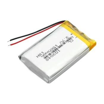 Baterie reîncărcabilă Li-ion 3.7 V litiu polimer baterie 103048 1500mAh mare capacitate Pentru GPS DVD MP3 MP4 e-book Difuzor Camera