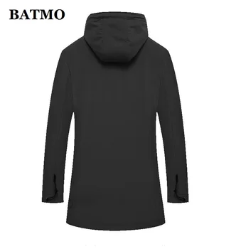 BATMO 2020 new sosire toamna de înaltă calitate cu gluga trenci ofițeresc bărbați,pentru bărbați jachete cu gluga ,plus-size 9682
