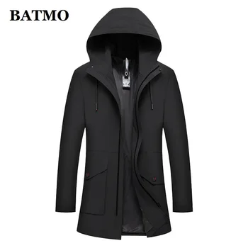 BATMO 2020 new sosire toamna de înaltă calitate cu gluga trenci ofițeresc bărbați,pentru bărbați jachete cu gluga ,plus-size 9682