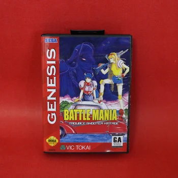 Battle Mania 2 16 biți MD Carte de Joc Pentru Geneza Sega Mega Drive Cu Cutie de vânzare cu Amănuntul