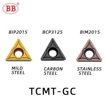 BB Insertii Carbură CCMT DCMT TCMT Strung de Cotitură Instrument CCMT060204 DCMT070204 TCMT110204