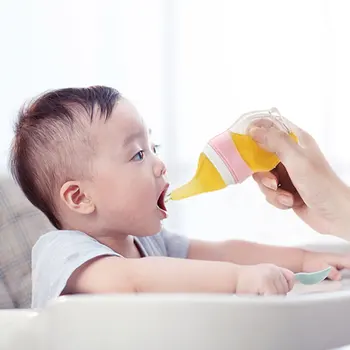 BBFISH Silicon Suzete pentru Copii Nou-născutului în condiții de Siguranță pentru Sugari Hrănire Copil Lingura de Sticla Nursing Sfarcurile pentru Alimente/Fructe/Medicina