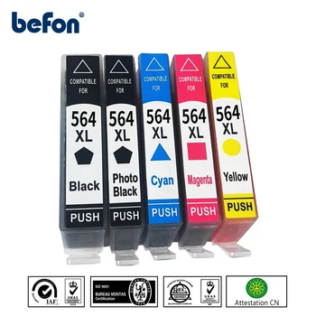 Befon HP564XL Compatibil Cartuș de Cerneală pentru hp 564 xl Photosmart D5445 D5460 D5463 D5468 C5324 C5370 C5373 C309a B109a B110a