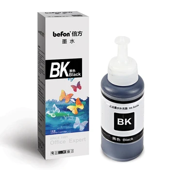 Befon X4 Refill Black Dye Ink Kit Compatibil pentru Epson L101 LL111 L301 L355 L300 551 L558 L800 L810 L1300 L1800 L801 Printer