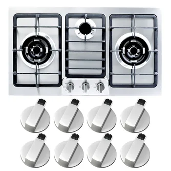 Behogar 4buc Universal Metal Comutator Rotativ Butoane de Control Înlocuire Accesorii pentru Bucătărie, Aragaz Aragaz Aragaz Aragaz