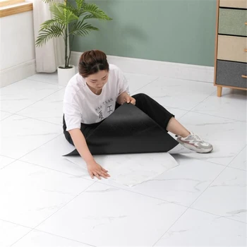 Beibehang etaj PVC autocolante, autoadezive din plastic podea din piele groasă, rezistentă la uzură, anti-podea de ciment de uz casnic gresie