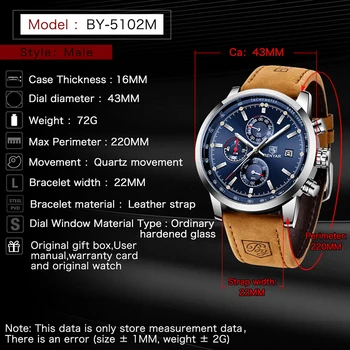 BENYAR 2020 Nou cuarț ceasuri barbati sport Multifuncțională Ceas de mana barbati brand de top luxury ceas barbati ceas militar Reloj hombres