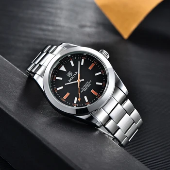 BENYAR Noi Ceasuri Mens 2020 de Lux din Oțel Inoxidabil Mecanice Barbati Ceas Automată de Brand de Top Impermeabil Ceas Sport Reloj Hombre