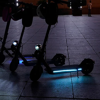 Benzi cu LED-uri Lanterna Bar Lampa Pentru Xiaomi M365 Scuter Electric mai Multe Comutare Culoare Skateboard-ul rezistent la apa Lumina de Noapte Benzi