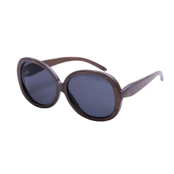 BerWer 2020 bambus maro ochelari de Soare din Lemn Polarizat ochelari de Soare pentru Femei Ochelari UV 400 Protecție Ochelari