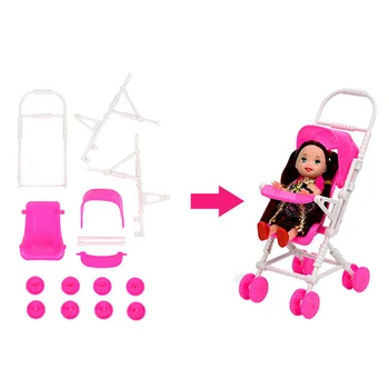 Besegad 108pcs se Amestecă Stil Papusa Accesorii Kit Pantofi Genti Oglindă Colier pentru Casă de Păpuși Barbie Fete Ziua de nastere Cadouri de Craciun