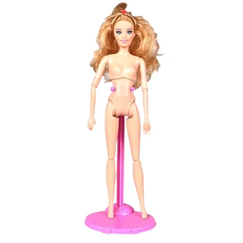 Besegad 10buc Roz Violet Model de Păpușă Titularul de Afișare Stand Rochie Suport Manechin Model Accesorii pentru Barbie Copil casa de Păpuși Jucărie