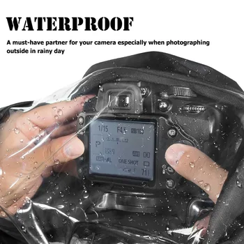 Besegad rezistent la apa rezistent la Apa Camera husa de Ploaie Rainshade Protector Caz Haina pentru Camere DSLR Canon Nikon Sony Pentax