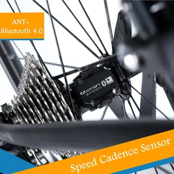Bicicleta RPM Viteză/Cadență Senzor IP68 rezistent la apa Bluetooth4.0/ANT+ Ciclism Cadență Senzorului de Turație Calculator vitezometru