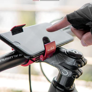 Bicicleta suport de telefon din aliaj de aluminiu de biciclete mobil telefon Consolă Portabilă de Drum MTB smartphone acceptă ciclu de dotari