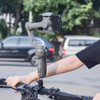 Bicicleta Titularul Stand Suport Bicicleta Ghidon Muntele Adaptor pentru DJI OSMO Mobile 2 3 Portabile Smartphone Gimbal Accesorii Durabil