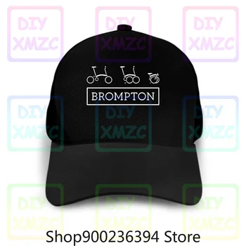 Biciclete Pliabile Brompton Șapcă De Baseball Logo-Ul Pălării Negre
