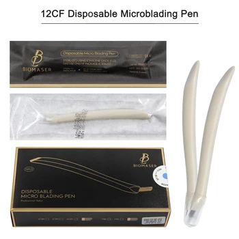 Biomaser UPgrade Negru Medicale Spranceana Microblading Pen Tebori Tatuaj Microblading Penna Permanente Machiaj Accesorii Pentru Mașini De