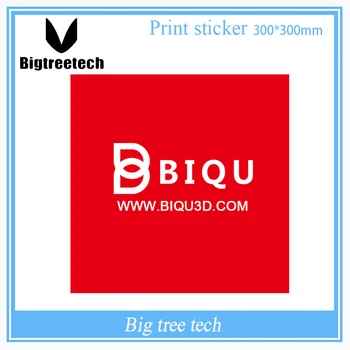 BIQU 300mm*300mm Roșu Imprimantă 3D Pat Banda de Autocolant cu Adeziv 3M Construi Placă de Bandă Pentru Imprimantă 3D MK2A Heatbed 3D0334