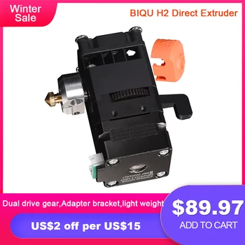 BIQU H2 Directe Extruder PTFE Tub Dual Drive Gear Hotend Kit 24V Pentru BX Ender3 V2 Upgrade Imprimantă 3D Părți VS CR10 MK8 Titan BMG