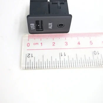 Biurlink 150CM Auto Dual USB Adaptor Auto de Extensie USB de Încărcare Adaptor Audio pentru Toyota Honda pentru iPhone, Smartphone Android