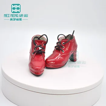 BJD accesorii papusa de pantofi se potriveste 58--62cm 1/3 BJD papusa de moda tocuri ascuțite, roșu, alb, negru