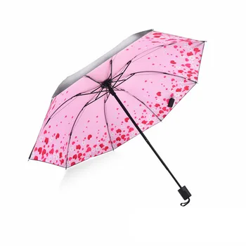 BLA Brand de Înaltă Calitate Flori Umbrela de Ploaie Femei uv Pliere Umbrela Pentru Femei Windproof Farmece Umbrele YS200032