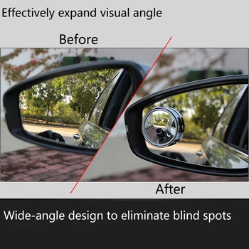 Blind Spot Mirror HD Oglinzi retrovizoare Pentru Toyota Corolla, RAV4 Yaris Honda Civic Accord se Potrivesc CRV Pentru Nissan Qashqai, Juke, X-trail