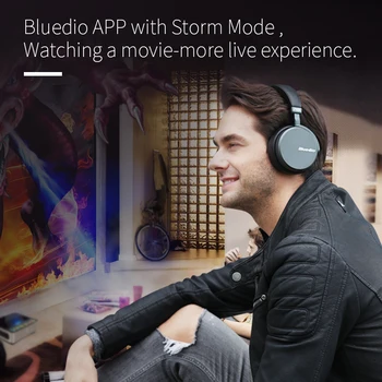 Bluedio V2 Căști Bluetooth Setul Cu Cască Fără Fir Pps12 Drivere Cu Microfon High-End De Căști Pentru Telefon Si Muzica
