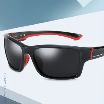 BLUEMOKY Sport Polorized ochelari de Soare Vintage Square UV400 Ochelari de Soare Cadru Nou Stil de Design de Conducere Ochelari pentru Ourdoors