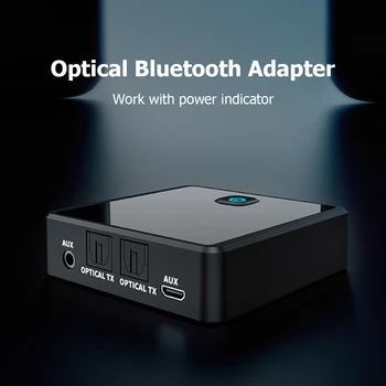 Bluetooth Audio 5.0 Receptor Transmițător AUX SPDIF Birou Grija Calculator Consumabile pentru TV Amplificator de Boxe de PC