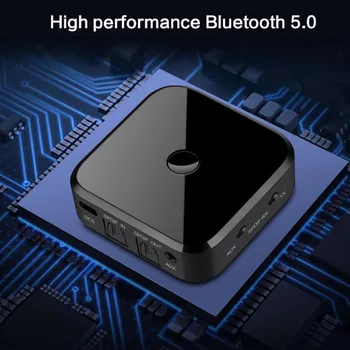 Bluetooth de înaltă Calitate 5.0 Transmițător Receptor Bluetooth Wireless Adaptor Audio de 3.5 mm AUX/SPDIF Pentru TV, PC, Bluetooth Transmițător