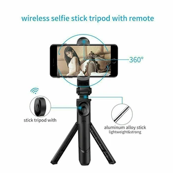 Bluetooth Selfie Stick Trepied, Control de la Distanță Monopod Pentru iPhone Mini Trepied cu suport pentru Telefon Pentru iPhone X 11 Samsung S20 Huawei Gopro