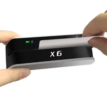 Bluetooth USB 3 Piese X6(BT) VIP Card Reader Writer Encoder Mini Portabil MSR X6
