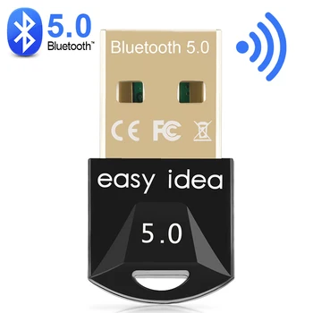 Bluetooth USB 5.0 Adaptor Transmițător Receptor Bluetooth Audio Bluetooth Dongle USB Wireless Adaptor Pentru Calculator PC, Laptop