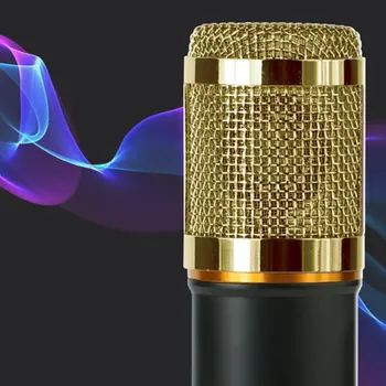 BM-800 Microfon cu Condensator Kit de Rețea de Înregistrare Microfon, placa de Sunet USB NB35 prevenitorul de Erupție Microfon