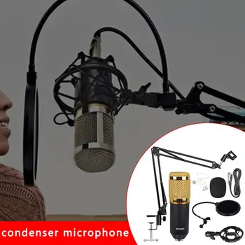 BM-800 Universal Suportabil de Încărcare Microfon Mic Șoc Montare Clip Suportul Studio de Radio de Înregistrare a Sunetului Suport cu Fir de Masă