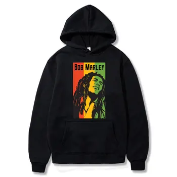 Bob Marley Legenda Reggae One Love Print Hanorace Hanorac De Iarna Casual Streetwear Bluzy Haine Topuri Haine Femei/Barbati Hanorace
